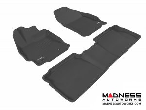 Scion TC Floor Mats (Set of 3) - Black by 3D MAXpider